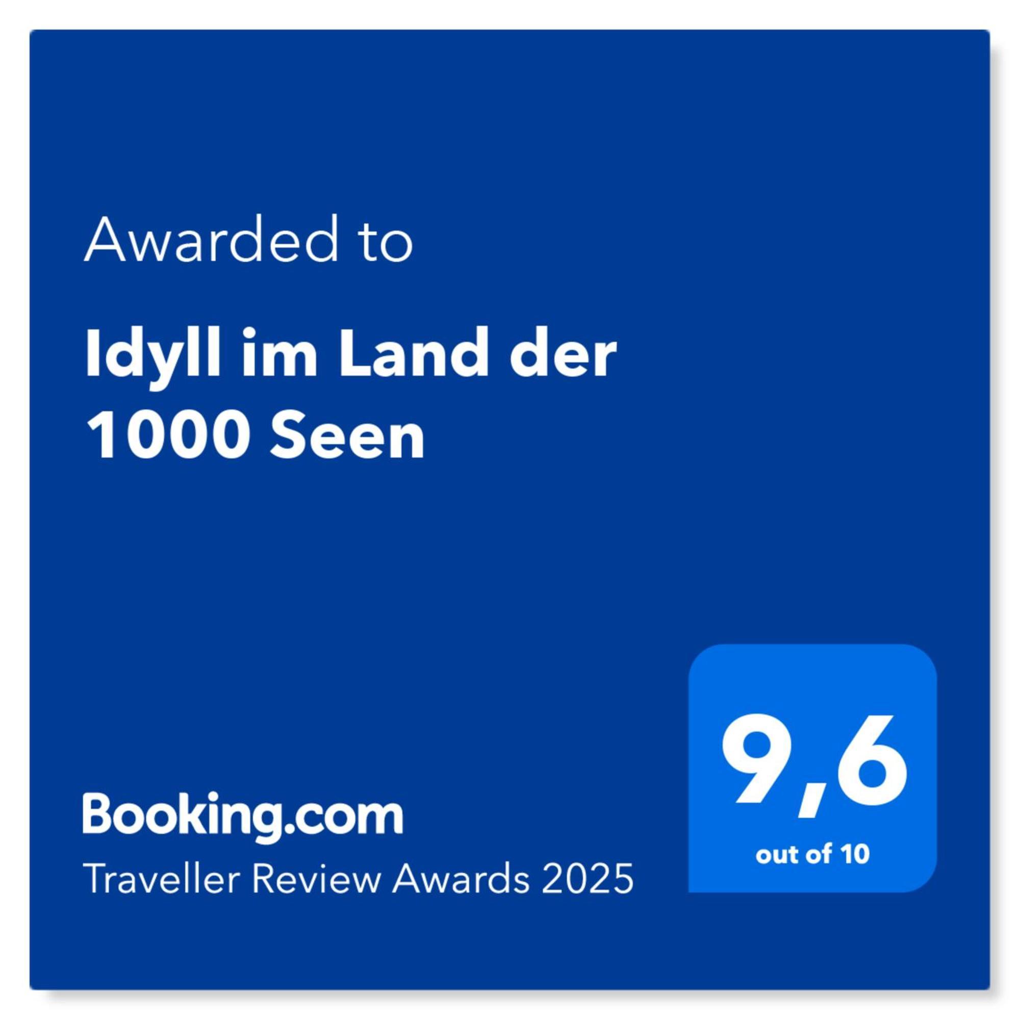 Idyll Im Land Der 1000 Seen Liessow  Exterior foto